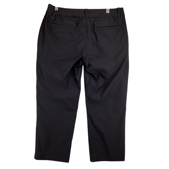 Nike Golf Dri-Fit Black Pants Size 10 Cropped Sportswear Golf - Picture 4 of 8